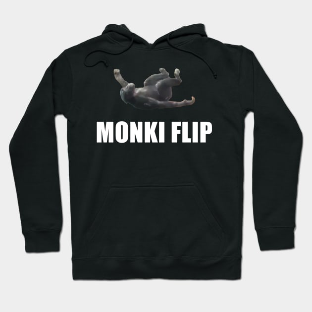 Monki black hoodie top